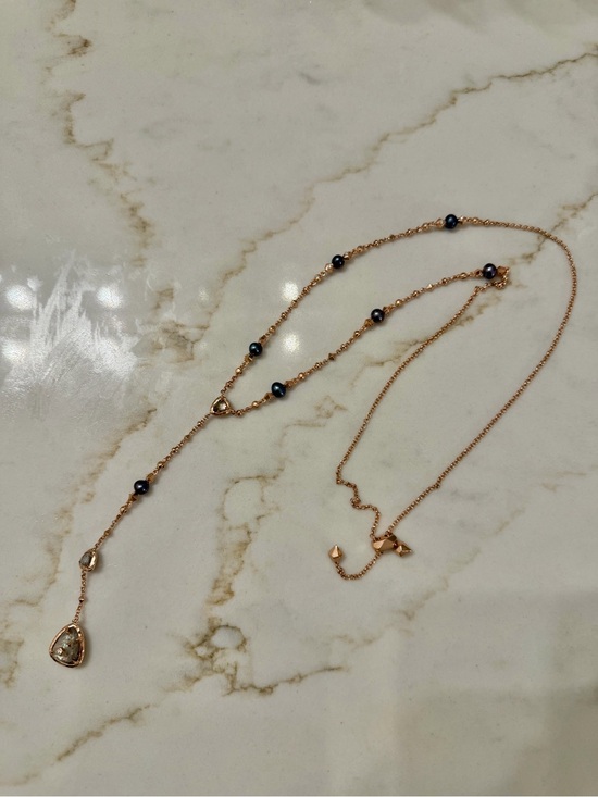 Kendra Scott Jewelry - Kendra Scott Rose Gold Lariat Necklace